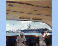 1967 09 02 Ford Island Ferry - USS Keasarge CVS-33.jpg